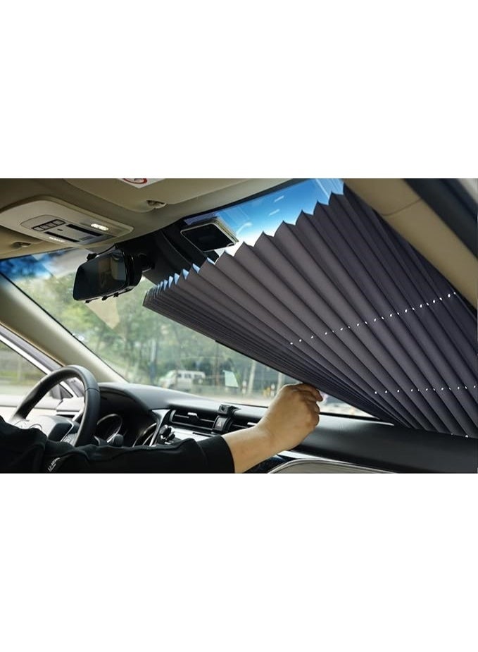 موب ستارة شمس أمامية تلسكوبية للسيارة من MOB مقاس 170×46 سم - Image 1